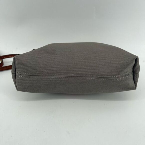 Dooney & Bourke Grey Nylon Crossbody Pouchette Bag – Everyday Essential - Picture 10 of 14